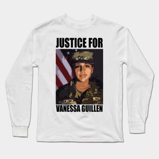 justice for vanessa guillen Long Sleeve T-Shirt